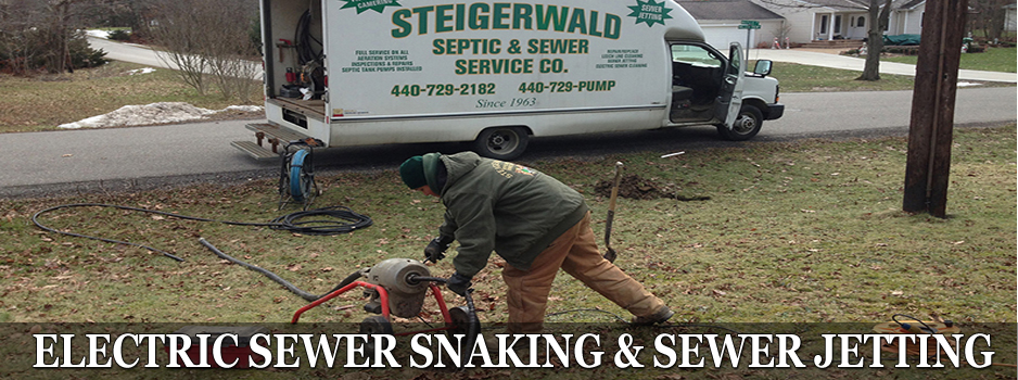 Electric Sewer Snaking & Sewer Water Jetting